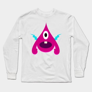 Magenta mayhem character chaos Long Sleeve T-Shirt